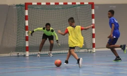 Les marmailles de l'AS Saint-Suzanne s'entraînent au "Danone Training Camp"