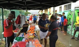 Tournoi de foot à 7 au stade de la Palmeraie