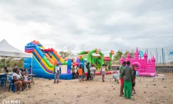 Le Port : les habitants du quartier Van Dick partage un moment convivial