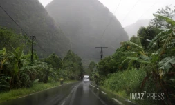illustration pluie route de salazie