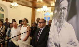Saint-Pierre : la salle du conseil municipal baptisée au nom de Michel Fontaine