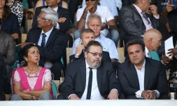 Huguette Bello et Didier Robert