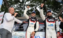 54ème Rallye de La Réunion, arrivée, victoire de réhane gany 