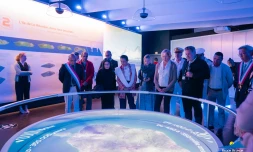 La ministre du Tourisme en visite à la cité du volcan 