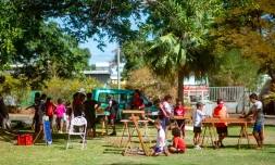 Le Port : un forum santé au stade Lambrakis
