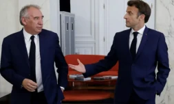 Francois Bayrou reçu à l'Elysée par Emmanuel Macron, à Paris le 21 juin 2022 ( POOL / Ludovic MARIN )