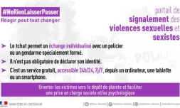 Une plateforme pour signaler les violences sexuelles ou sexistes