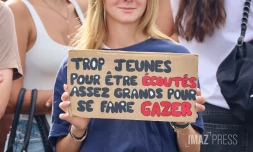 Mobilisation lycéenne à Saint-Paul