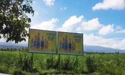 à La Réunion, les normes de panneaux publicitaires ne sont pas vraiment respectées