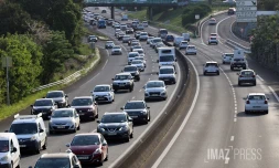 embouteillages vers l'Est , niveau convenance sainte-marie 