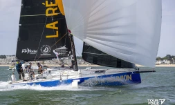 Tour Voile 2026 : l'équipage La Réunion à Cherbourg avant le lancement de la course