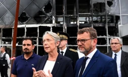 Emeutes: dans le Val d'Oise, Borne appelle à "éviter toute escalade"