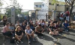 blocus lycée Bellepierre