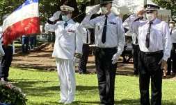 cérémonie Laurent Fraysse directeur territorial police nationale