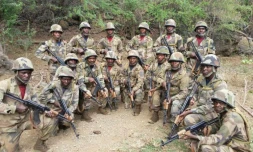 FAZSOI entraine les soldats zambiens