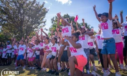 Le Port : "Mets tes baskets et bats la maladie" 250 élèves de l’école Laurent Vergès courent pour sensibiliser aux leucodystrophies.