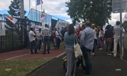 Manifestation FSU pendant le Bac 2019