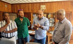 Saint-Benoit : la CCIR à la rencontre des entreprises sinistrées 