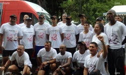 Tour de l\'île des pompiers - Téléthon 2016