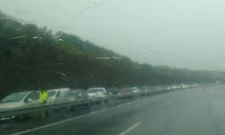 Carambolage route des tamarins