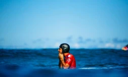 Jérémy Florès, Billabong Pipe Masters, compétition, blessure, éliminé
