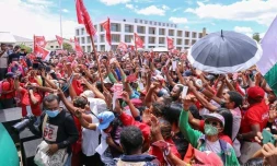 Madagascar : la triple crise politique, sanitaire et humanitaire, manifestation Tana et Tamative