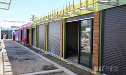 travaux du marché artisanal provisoire 