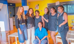 Le Port : inauguration de la crèche intergénérationnelle Ti Colibri