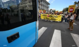 Commerçants Saint-Denis manif 11 septembre 2017