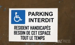 panneau handicape 