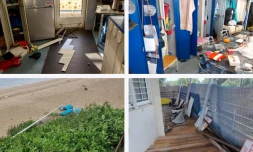 Le poste de secours de saint-pierre saccagé