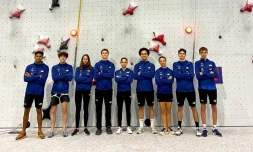 Escalade : six réunionnais avec l'équipe de France en Slovaquie