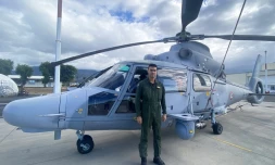 Au-dessus des océans comme des terres, le Panther surveille l'Océan Indien