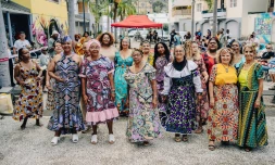 saint-denis : les couturères du bas de la rivière à l'honneur