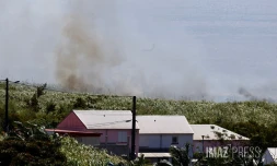 Sainte-Marie : important incendie dans un feu de cannes à Terrain Élisa