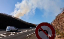 Incendie sur la route des Tarmarins