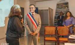Le Port installe son nouveau Conseil municipal, Olivier Hoarau réélu