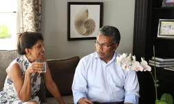 Nassimah Dindar et René Paul Victoria 