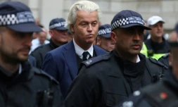 Geert Wilders à Londres le 9 juin 2018