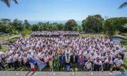 Les athlètes réunionnais reçus par Huguette Bello avant de s’envoler pour Madagascar