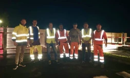 Saint-Joseph : installation de barrières anti-crues