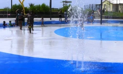 Saint-Paul : l'aire des jeux d'eau de nouveau accessible