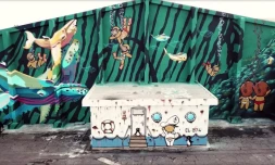 Jace et Gorg One signent une fresque de 500 m2 au Port 