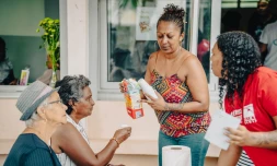 Saint-Denis : un moment de partage entre les générations