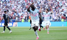 Photo: Jamie Squire Getty Images / AFP Romelu Lukaku a scellĂ© lâissue du match en inscrivant le quatriĂšme but des Belges.