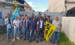 Jeudi 17 janvier 2019 - Les facteurs de Saint-Gilles les Hauts sont en grève