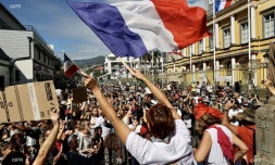 14 juillet manifestation saint-denis anti restrictions sanitaires et obligation vaccinale