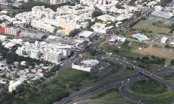 Le rond-point du boulevard Bank libéré