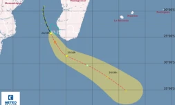 Météo, dépression tropicale, système dépressionnaire, phénomène cyclonique, Météo France, océan indien,