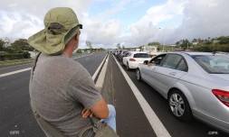 Barrage embouteillages